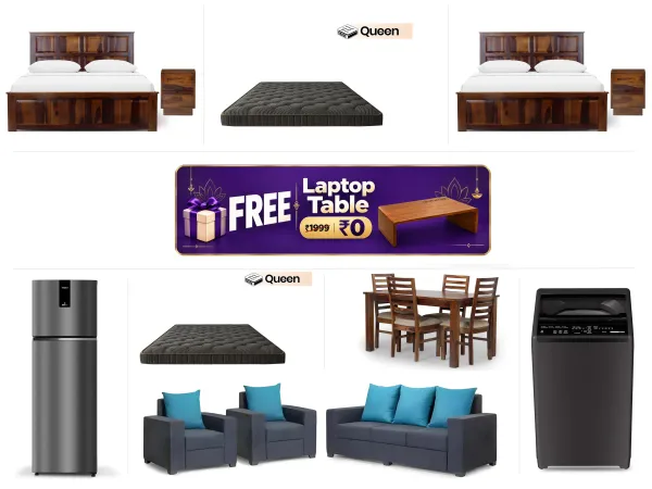 Alexa Queen 2BHK Combo